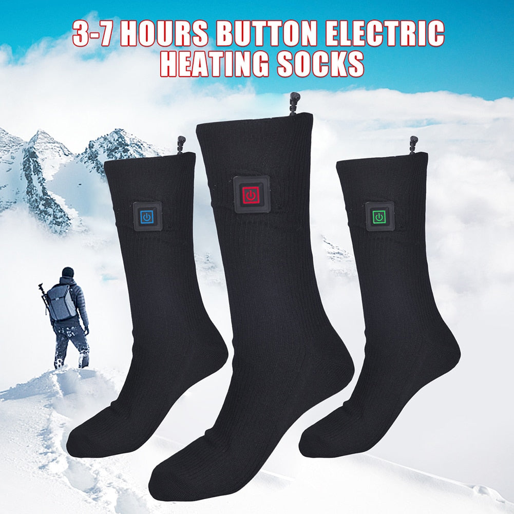 Breathable Heated Ski Socks