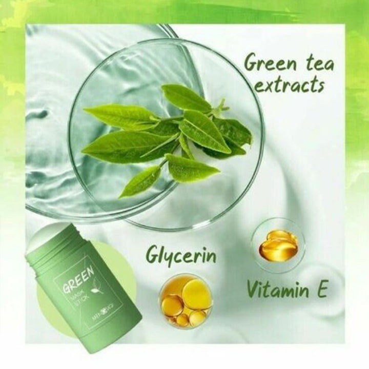 Green Tea Cleansing Mask Stick Blackhead Remover